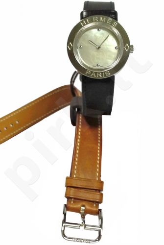 Laikrodis HERMES   PASSE-PASSE moteriškas kvarcinis oda STRAP 26mm