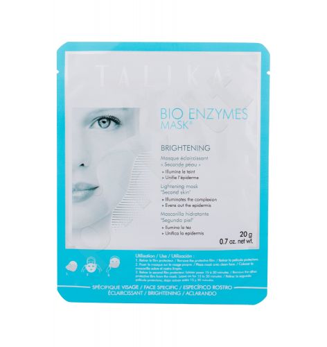 Talika Bio Enzymes Mask, Brightening, veido kaukė moterims, 20g