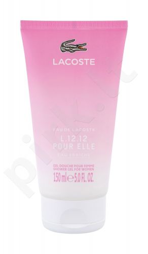 Lacoste Eau de Lacoste L.12.12 Pour Elle Eau Fraiche, dušo želė moterims, 150ml