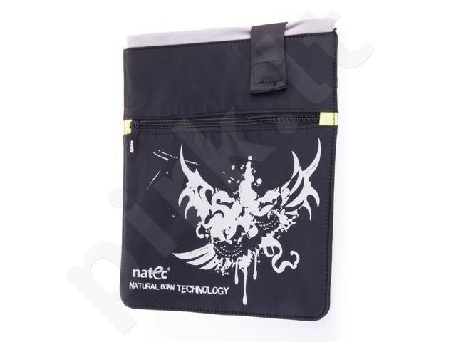 Tablet Sleeve Natec KITE 10'', Oxford Fabric Black