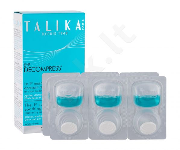Talika Eye Decompress, paakių želė moterims, 6x3ml