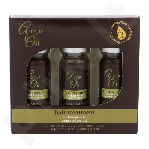 Xpel Argan Oil, Hair Treatment Intensive Hydrating Shots, plaukų serumas moterims, 36ml