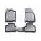 Guminiai kilimėliai 3D NISSAN Qashqai 2014->, 4 pcs. /L50066G /gray