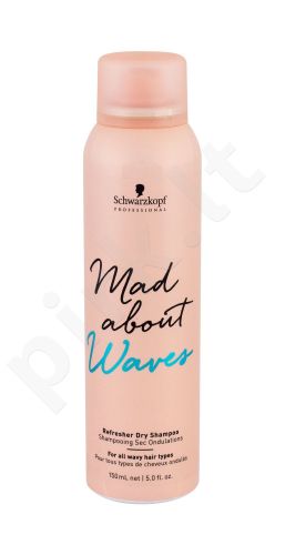 Schwarzkopf Mad About Waves, sausas šampūnas moterims, 150ml