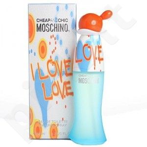 Moschino Cheap And Chic I Love Love, tualetinis vanduo moterims, 50ml