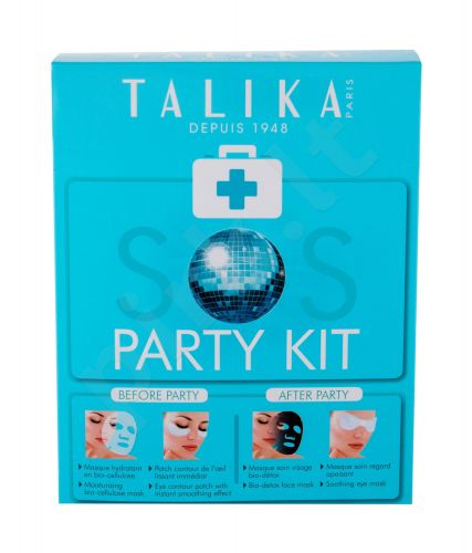 Talika Bio Enzymes Mask, rinkinys veido kaukė moterims, (Bio Enzyme Mask 20 g + Eye Therapy Patch 1 pc + Bubble Mask 25 g + Eye Decompress 3 ml)