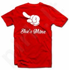 Marškinėliai "She's mine"