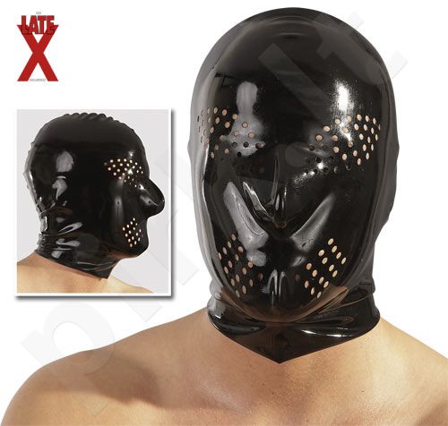 Latex Mask with Perforations