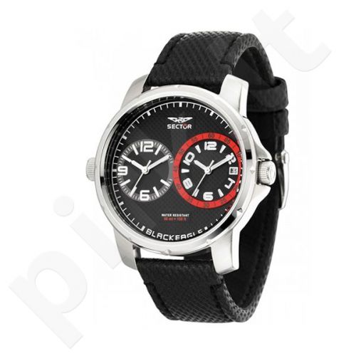 Laikrodis SECTOR BLACK EAGLE DUALTIME R3251189003