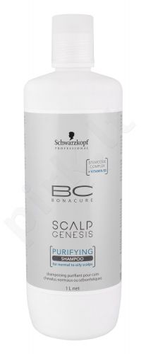 Schwarzkopf BC Bonacure Scalp Genesis, Purifying, šampūnas moterims, 1000ml