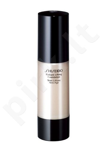 Shiseido Radiant Lifting Foundation, makiažo pagrindas moterims, 30ml, (100 Very Light Ivory)