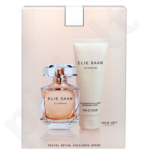 Elie Saab Le Parfum, rinkinys kvapusis vanduo moterims, (EDP 90ml + 75ml kūno losjonas)