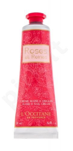 L´Occitane Roses Et Reines, rankų kremas moterims, 30ml