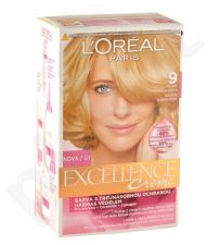 L´Oréal Paris Excellence Creme, plaukų dažai moterims, 1pc, (9 Natural Light Blonde)