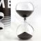 Stiklinis smėlio laikrodis (8 minutės)