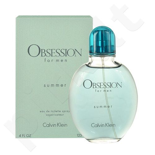 Calvin Klein Obsession, Summer, tualetinis vanduo vyrams, 125ml