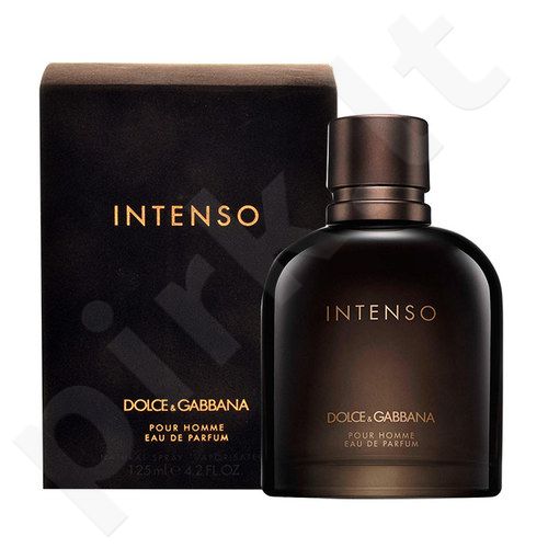 Dolce&Gabbana Pour Homme Intenso, kvapusis vanduo vyrams, 125ml