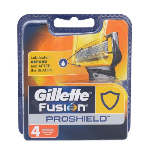 Gillette Fusion Proshield, skutimosi peiliukų galvutės vyrams, 4pc