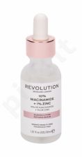 Makeup Revolution London Skincare, 10% Niacinamide + 1% Zinc, veido serumas moterims, 30ml