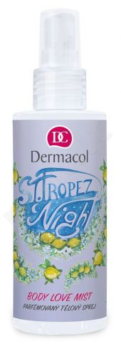 Dermacol Body Love Mist, St. Tropez Night, kūno purškiklis moterims, 150ml