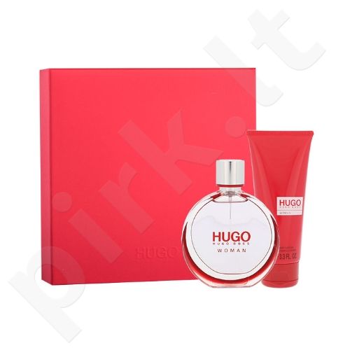 HUGO BOSS Hugo Woman, rinkinys kvapusis vanduo moterims, (EDP 50 ml + kūno losjonas 100 ml)