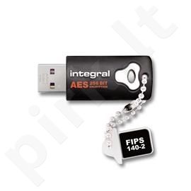 Atmintukas Integral USB 4GB Flash Drive Crypto Total Lock  140-2 certified