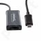 4World Adapteris MHL (micro USB) [M] > HDMI [F] + micro USB[F], smartphone to TV