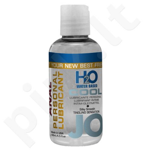 System JO - Analinis šaldantis H2O lubrikantas 135 ml