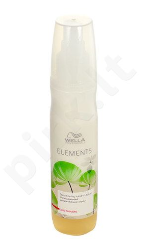 Wella Elements, Conditioning Leave-in Spray, priemonė plaukų spindsiui suteikti, 150ml