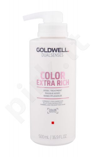 Goldwell Dualsenses Color Extra Rich, 60 Sec Treatment, plaukų kaukė moterims, 500ml