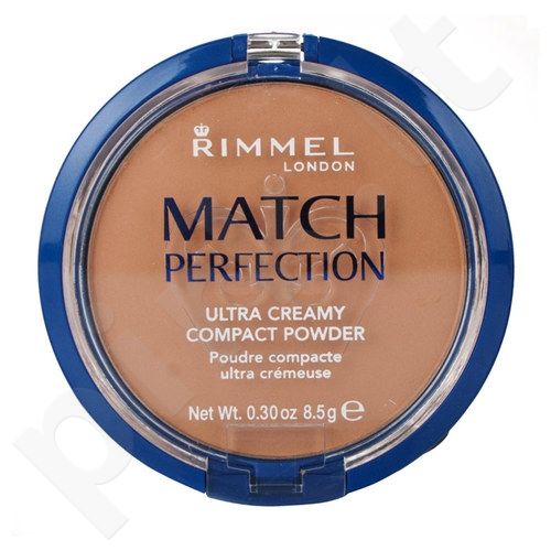 Rimmel London Match Perfection, kompaktinė pudra moterims, 8,5g, (201 Classic Beige)