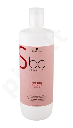 Schwarzkopf BC Bonacure, Peptide Repair Rescue Micellar, šampūnas moterims, 1000ml