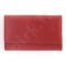 KRENIG Classic 12035 raudonas odinis dėklas vizitinėms