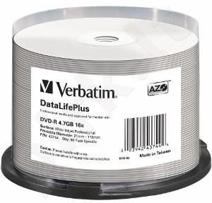 Verbatim DVD-R [ spindle 50 | 4.7GB | 16x | wide ]