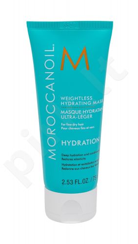 Moroccanoil Hydration, Weightless, plaukų kaukė moterims, 75ml