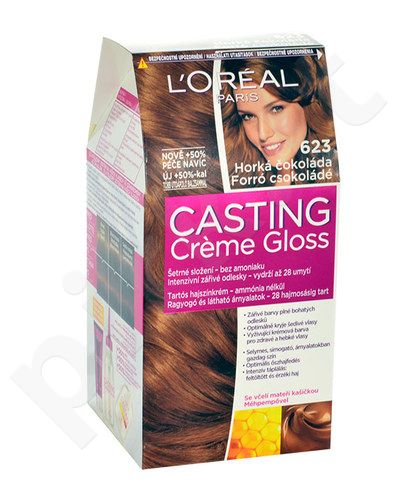 L´Oréal Paris Casting Creme Gloss, plaukų dažai moterims, 1pc, (623 Hot Chocolate)