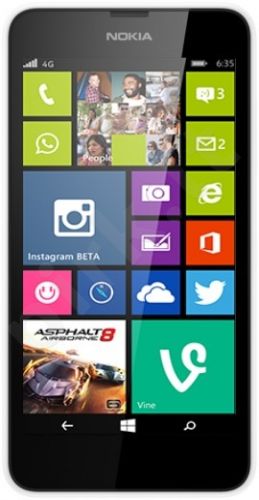 Nokia Lumia 635 Juodas