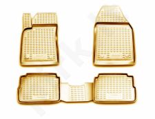 Guminiai kilimėliai 3D OPEL Vectra 2002-2008, sed., hb, 4 pcs. /L51023B /beige