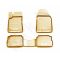 Guminiai kilimėliai 3D OPEL Vectra 2002-2008, sed., hb, 4 pcs. /L51023B /beige