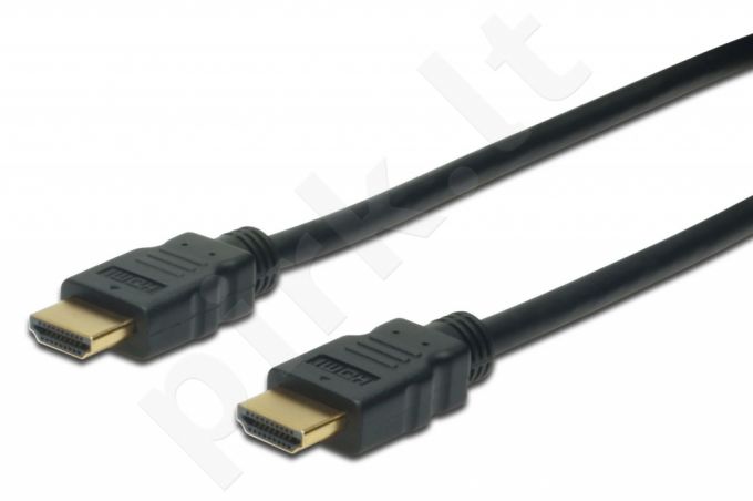 Kabelis Digitus HDMI Highspeed Ethernet V1.4 3D GOLD Typ A M/M 3.0m
