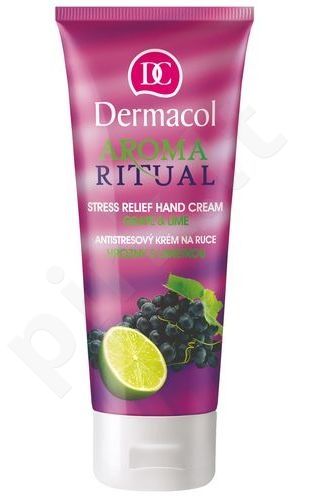 Dermacol Aroma Ritual, Grape & Lime, rankų kremas moterims, 100ml