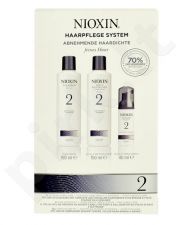Nioxin System 2, rinkinys šampūnas moterims, (150ml System 2 prausiklis šampūnas + 150ml System 2 Scalp Revitaliser kondicionierius + 40ml System 2 Scalp Treatment)