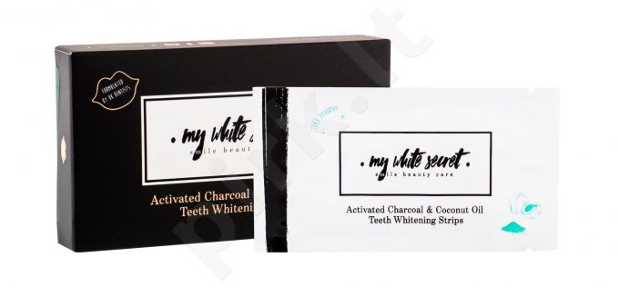 My White Secret Teeth Whitening Strips, dantų balinimui moterims ir vyrams, 14pc