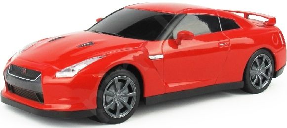 Auto modelis RV Rastar Nissan GTR raudonas