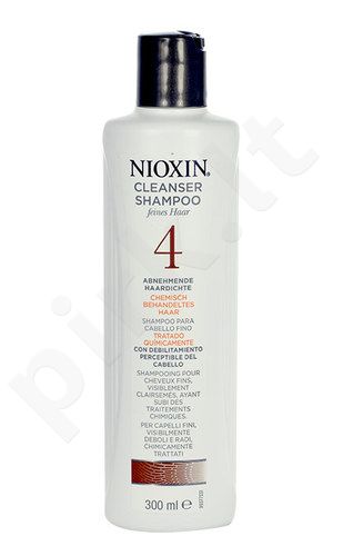 Nioxin System 4, Cleanser, šampūnas moterims, 300ml