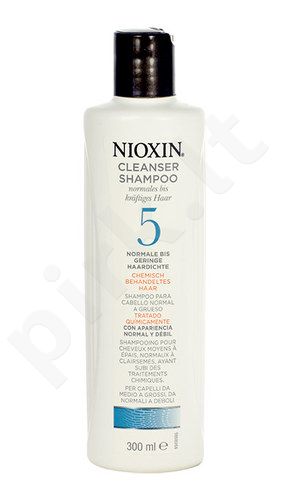 Nioxin System 5, Cleanser, šampūnas moterims, 300ml