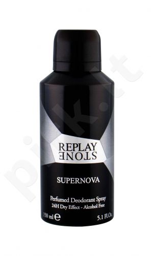 Replay Stone, Supernova for Him, dezodorantas vyrams, 150ml