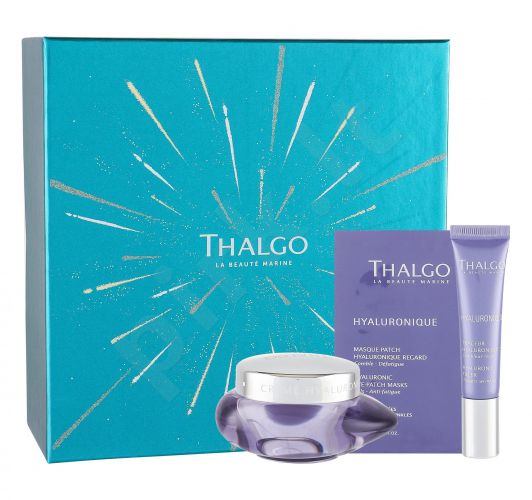Thalgo Hyaluronique, rinkinys dieninis kremas moterims, (Day Care 50 ml + veido serumas 15 ml + Face Mask 4,5 ml)