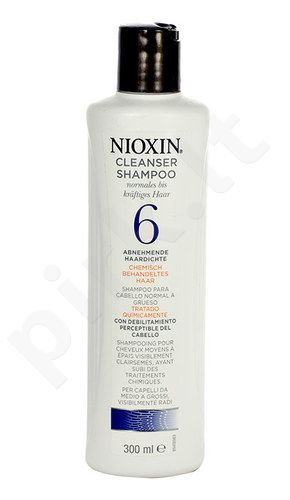 Nioxin System 6, Cleanser, šampūnas moterims, 300ml