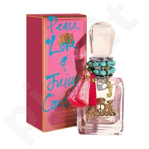 Juicy Couture Peace, Love and Juicy Couture, kvapusis vanduo moterims, 100ml